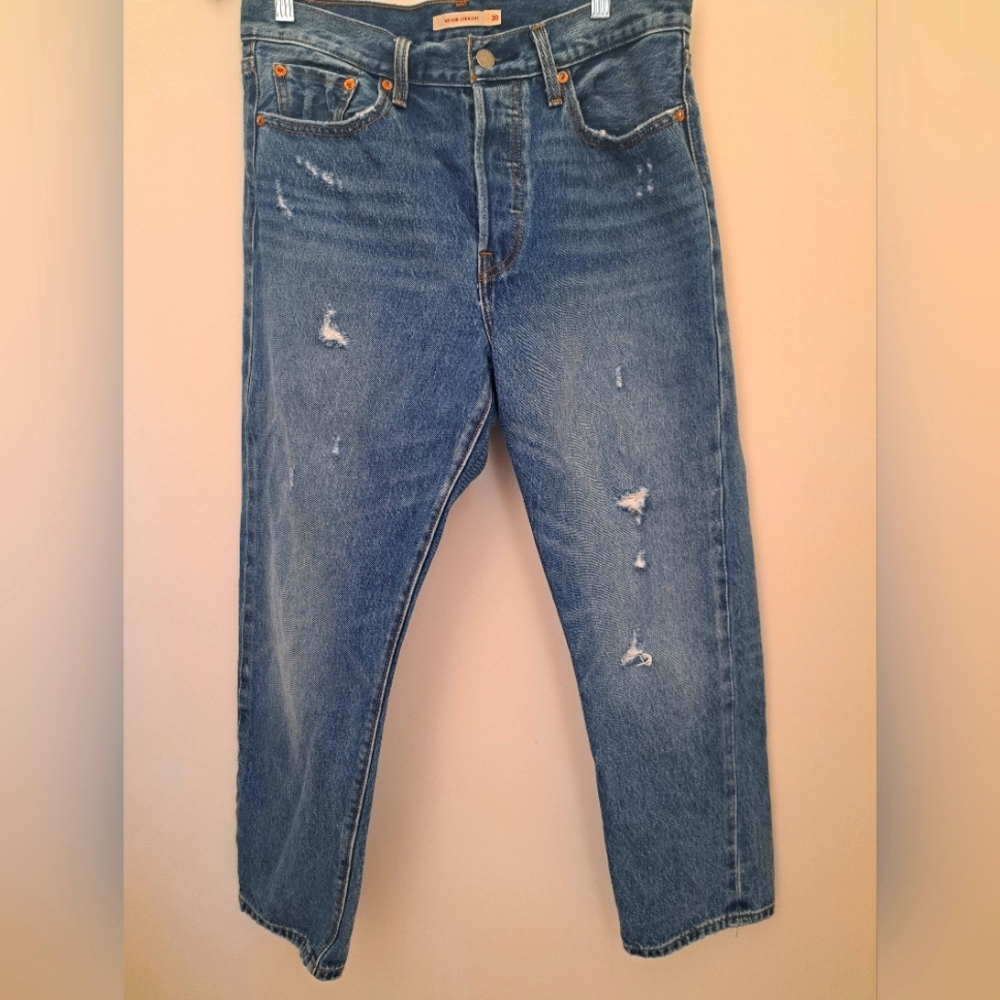 LEVI'S Wedgie Straight Ankle Jeans